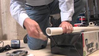 How to Cut and Glue PVC Pipes  Basement Watchdog [upl. by Stoneman323]