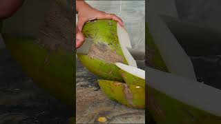 fantastic and impressive coconut peeling [upl. by Ramin]