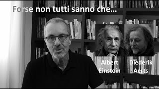 F26  Diederik Aerts e il suo strano sogno con Albert Einstein [upl. by Iroak465]