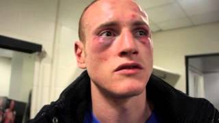 GEORGE GROVES POST FIGHT INTERVIEW  REACTION TO FROCH v GROVES WITH KUGAN CASSIUS [upl. by Leihcey]