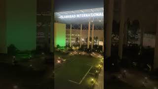 Islamabad International airport trending youtubeshorts travel viralvideo airport dubai pak [upl. by Arved]