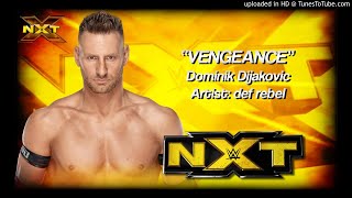 Dominik Dijakovic 2019 v3  quotVengeancequot WWE NXT Entrance Theme [upl. by Nessnaj]