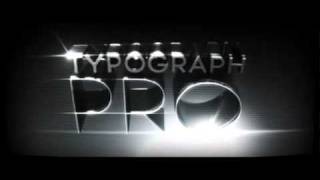 Video Copilot  Typograph Pro introduction [upl. by Pinchas]