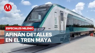 Avances en la construcción del Tren Maya  Especiales Milenio [upl. by Yecnuahc]