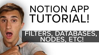 Advanced Notion Tutorial How to Build Databases in Notion Filters Relations Databases [upl. by Htebzil65]