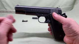 1911 Series Reassembly from Field Stripping [upl. by Dviad643]