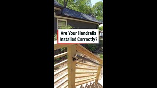 Are Your Handrails Installed Correctly [upl. by Bass]