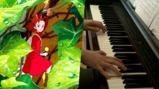 Arriettys Song  The Secret World of Arrietty  Piano [upl. by Hulbard]