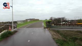 quotHet Groentjequot Cycle bridge north of Nijmegen NL 309 [upl. by Kirt]