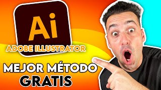 ✅Como DESCARGAR e INSTALAR ILLUSTRATOR GRATIS🏆  MEJOR MÉTODO 100 RÁPIDO Y FACIL [upl. by Marra172]