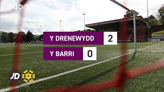 Uchafbwyntiau  Highlights Y Drenewydd 20 Y Barri  JD Cymru Premier [upl. by Lavina]