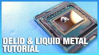 Skylake X i9 Delid amp Liquid Metal Application Tutorial [upl. by Hurty]