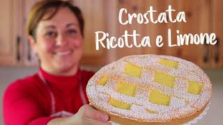 CROSTATA RICOTTA E LIMONE Ricetta Facile  Video Live Versione Corta  Fatto in Casa da Benedetta [upl. by Annawaj]