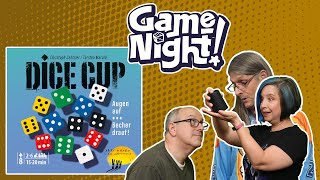 Dice Cup  GameNight Se10 Ep33  How to Play and Playthrough [upl. by Trebornhoj]