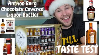 Chocolate Covered Liquor  ANTHONE BERG TASTE TEST [upl. by Ariat]