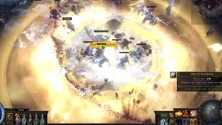 POE 323  Transfigured Leap Slam and Consecrated Path Demo with AOE [upl. by Jarred]