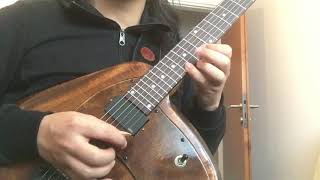 making of Klein copy guitar has been finished [upl. by Dinin]