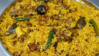 Kabsa Saudi Recipe  Meat Kabsa Recipe  Arabian Kabsa Rice Dish  Meat Kabsa In Pressure Cooker [upl. by Ona798]