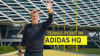 TennisPoint x adidas  What a match teamyellow zu Gast im adidas HQ  Vlog  TennisPoint [upl. by Saum]