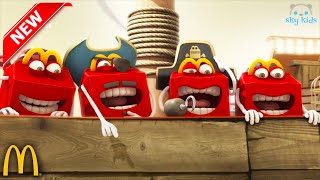 Best of Happy Meal Commercials 🍟🍏🍔 McDonalds McLanche Feliz Cajita Feliz [upl. by Sinegold527]