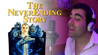 The Never Ending Story  Limahl La Historia Interminable  Cover DAVID VARAS [upl. by Nirtiak]