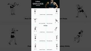 Top 10 Exercises For Shapely amp Toned Shoulders workout motivation [upl. by Nur452]