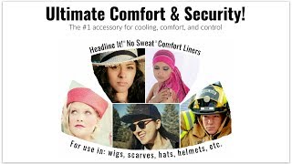 quotNo Sweatquot Comfort Liners by Headline It [upl. by Ecyak]