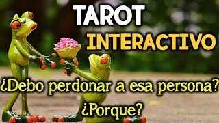 ¿DEBO PERDONAR a esa PERSONA ✨ ¿PORQUE 🤝 CONOCE la RESPUESTA 😊 TAROT INTERACTIVO GRATIS [upl. by Ahsela]