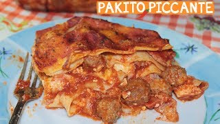 LASAGNE Fatte in casa • Ricetta di Pakitopiccante [upl. by Cykana]