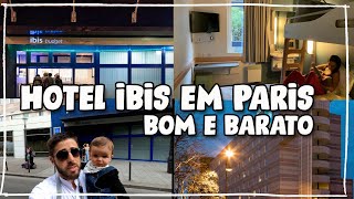 Hotel IBIS em Paris BOM E BARATO Tour pelo hotel Dica de HOSPEDAGEM [upl. by Manvil]