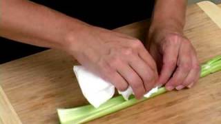 Cooking Tips  How to Clean Celery [upl. by Labannah365]