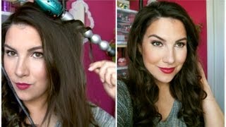 Volumized Waves Using a Bubble Curling Wand [upl. by Emirak]