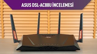 Asus DSLAC88U Modem Router incelemesi [upl. by Nitsur]