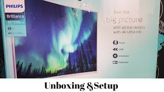 Philips 40 BDM4037UW Curved 4K UHD Multiview Monitor Unboxing [upl. by Sirotek]