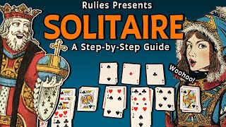 How to Play Solitaire stepbystep [upl. by Onej402]