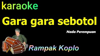 GARA GARA SEBOTOL MINUMAN  KARAOKE NADA PEREMPUAN  REVINA ALVIRA [upl. by Garlaand]