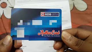 HDB Finance Card Unboxing [upl. by Aura88]