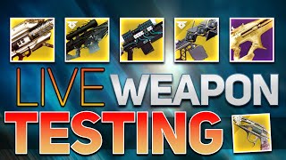 Is Gjallarhorn Damage METAH Live Weapon Testing  Destiny 2 30th Anniversary [upl. by Enyamart]