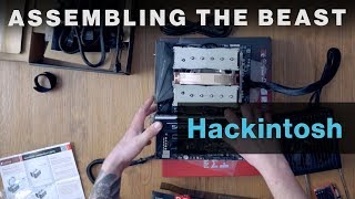 Assembling the Hackintosh 2018 Workstation [upl. by Ahtamat]