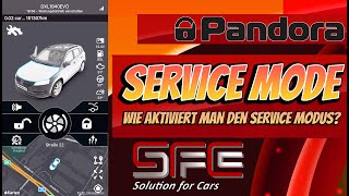 Pandora Alarmsysteme  Wie aktivere ich den Service Mode [upl. by Llabmik972]