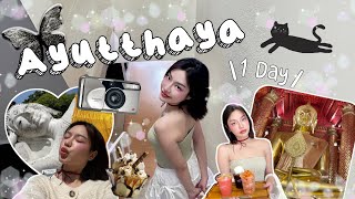 Ayutthaya 1 day vlog  what’s in my bag  กิน เที่ยว นอน verคนเปื่อย [upl. by Electra427]