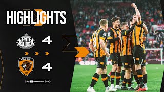 Sunderland 44 Hull City  Highlights  Sky Bet Championship [upl. by Norret678]