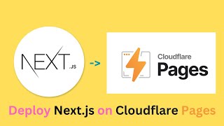 Deploy Full Stack NextJS app on Cloudflare Pages 📑 [upl. by Notxap]