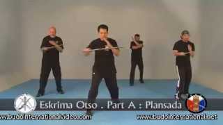 Lameco Eskrima Long Range Single Sword Dino Flores [upl. by Edals]