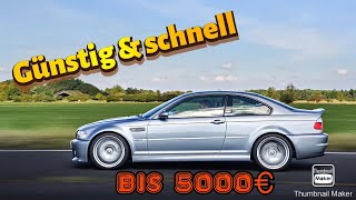 Sportwagen bis 5000€ Gebrauchtwagen Tipp  schnelle Coupes  Emco Motorsport [upl. by Airdnekal]