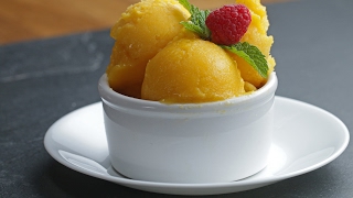 3Ingredient Mango Sorbet [upl. by Ardnik]