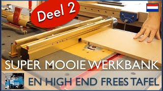 Super mooie werkbank  frees tafel Deel 2 [upl. by Darleen603]