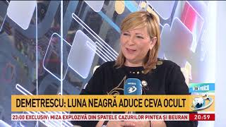 Cristina Demetrescu astrolog Mă sperie tensiunile care apar în aprilie [upl. by Clinton]