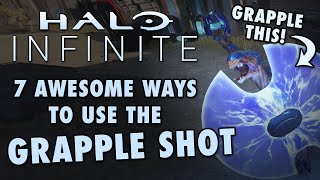 7 Awesome Ways To Use Halo Infinites Grapple Shot  Tips amp Tricks Guide [upl. by Albemarle562]