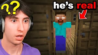 Fooling my Friend as Realistic Herobrine in Minecraft [upl. by Thorsten]